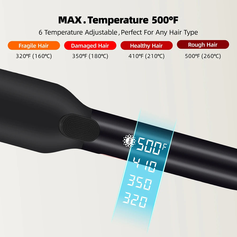 500F Hair Straightener High Temperature