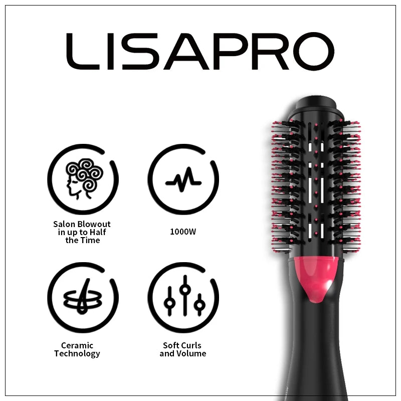 LISAPRO 3 IN 1 Hot Air Brush